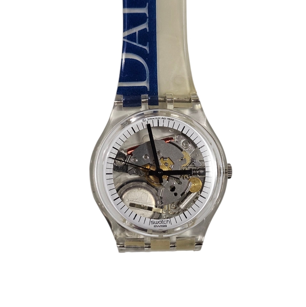 Swatch DaimlerChrysler GK304 Transparent Watch – Swiss Made